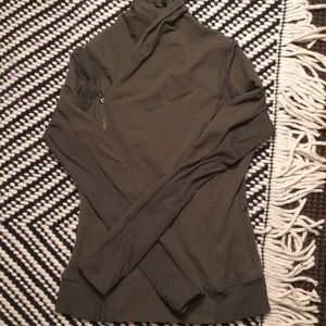 Green lululemon Bhakti jacket size 10